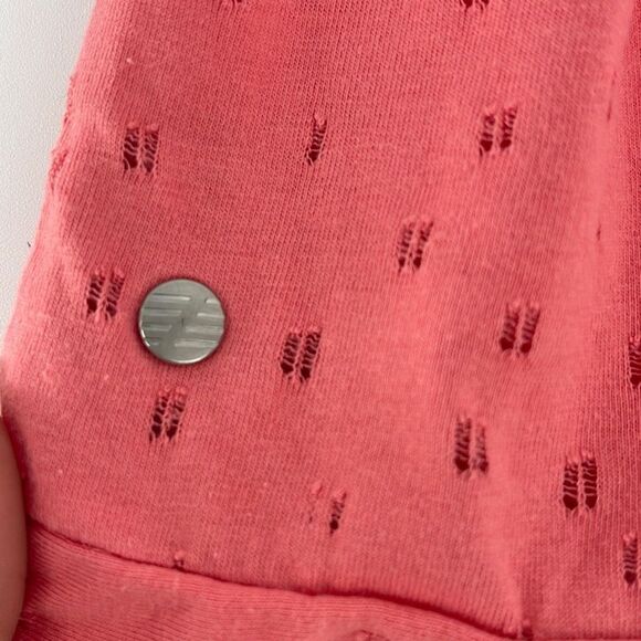 Z By Zella Womens Cutout Open Tie Back Top Yoga Workout Sleeveless Pink Medium‎ - Picture 3 of 6